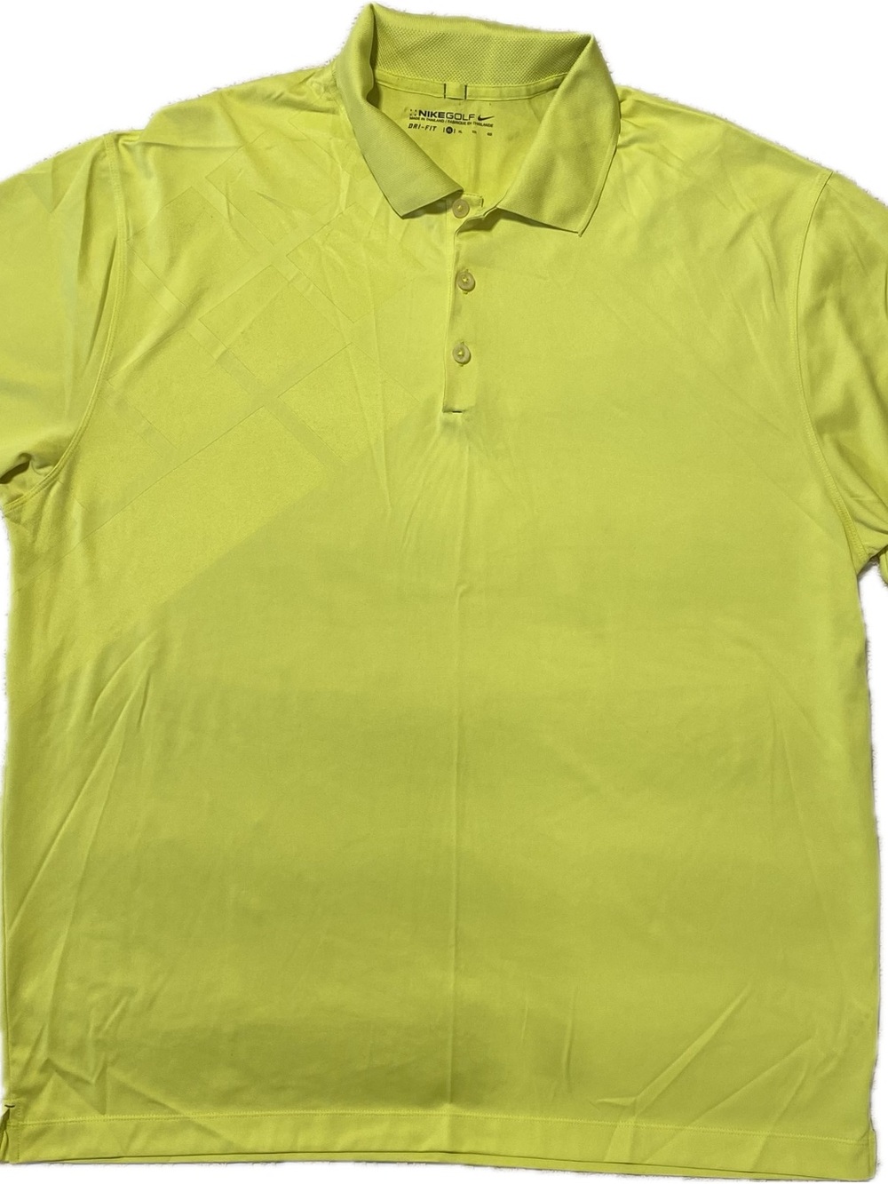 Nike Men’s Lime Yellow Polo Shirt